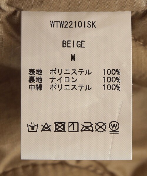 WILD THINGS（ワイルドシングス）の「WILDTHINGS:〈手洗い可能〉ALL WEATHER LONG DENAL（その他アウター・レディース・ベージュ/オリーブ・ONE SIZE）」の13枚目の写真