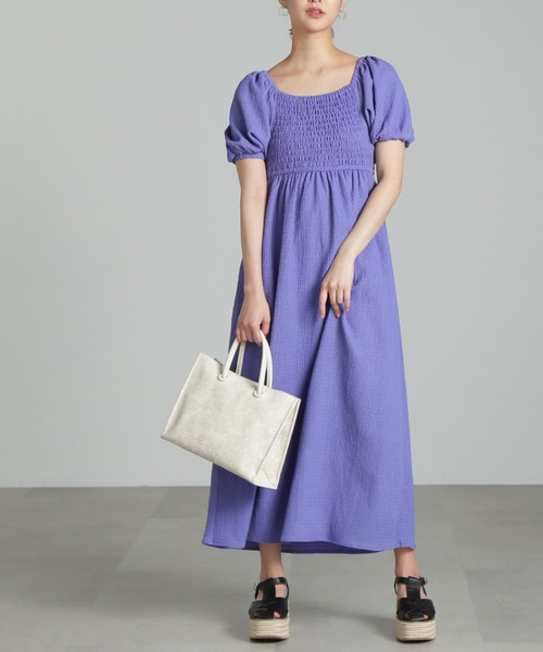 FREE'S MART（フリーズマート）の「◇エンボスペイズリーバッグ（トートバッグ・レディース・ブラウン/ブラック/ホワイト/カーキ・ﾌﾘ-）」の18枚目の写真