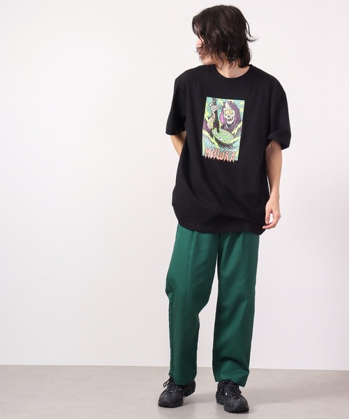 MISHKA（ミシカ）の「MISHKA 2022-23AW USA MISHKA x VASILIJ TORGASHEV コラボグラフィックTシャツ 半袖（Tシャツ/カットソー・メンズ・ホワイト系その他/ホワイト/ホワイト系その他3/パープル/ブラック/ブラック系その他2/ブラック系その他/ホワイト系その他2/ブラック系その他3/ブルー/ブラック系その他4/ホワイト系その他4・L/XL/2XL/M）」の19枚目の写真