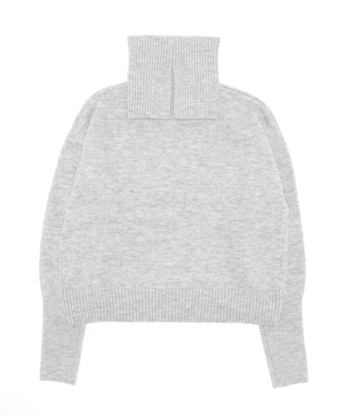 Te chichi(テチチ)の「スヌード付クルーネックニット(ニット/セーター・レディース・ネイビー/ベージュ/グレー・フリ-)」の4枚目の写真