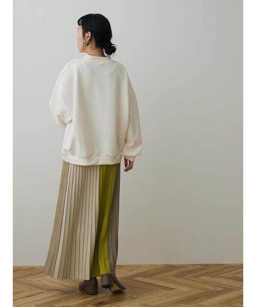 CRAFT STANDARD BOUTIQUE（クラフトスタンダードブティック）の「マルチストライプバイカラーニットスカート（スカート・レディース・イエロー/ピンク/グリーン・FREE）」の12枚目の写真