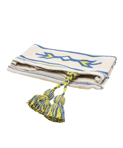 B:MING by BEAMS（ビーミングバイビームス）の「＜●InRed 6月号掲載●＞Lilas Campbell / 2WAYバティッククラッチバッグ（クラッチバッグ・レディース・レッド/ブルー・ONE SIZE）」の6枚目の写真