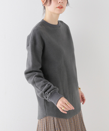 【ARCHI/アーキ】BRUSHED PILE PATCHED トップス