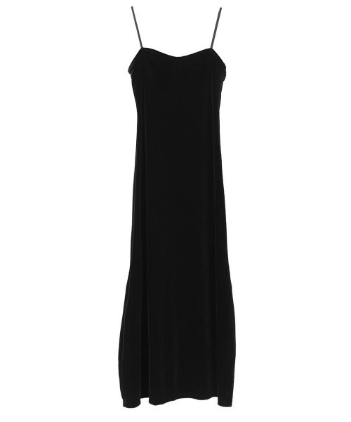 LVEU.（ラブユ.）の「【LVEU.】ベロアキャミソールワンピース / ワンピース きれいめ ワンピ キャミソール キャミ ロング タイト キャミワンピ ベロア 起毛 ブラック（ワンピース・レディース・ブラック・FREE）」の14枚目の写真