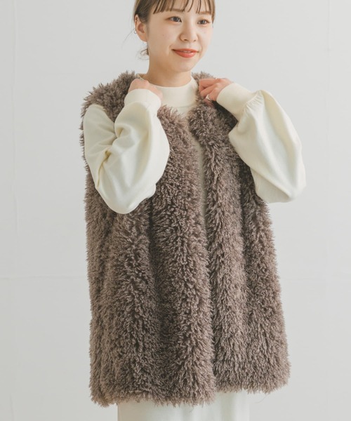 ITEMS URBANRESEARCH（アイテムズ アーバンリサーチ）の「ファー