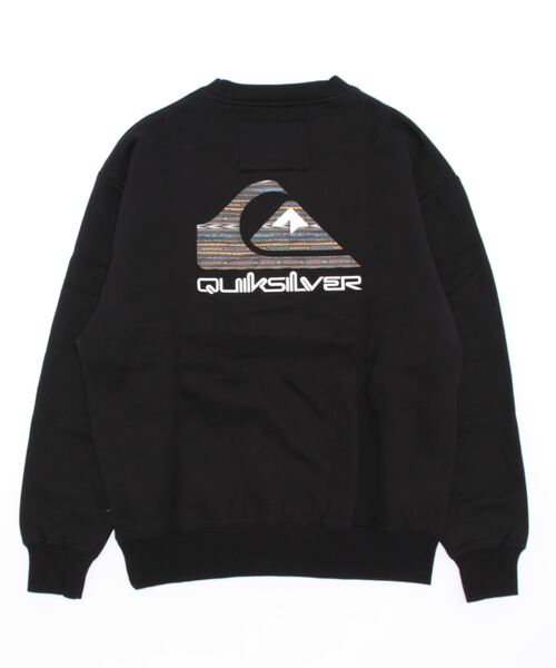 Quiksilver(クイックシルバー)の「MIX PCS SWEAT CREW/クイックシルバーバックプリントスウェットトレーナー(スウェット・メンズ・ネイビー/ブラック/グレー・SMALL/MEDIUM/LARGE/X-LARGE)」の4枚目の写真