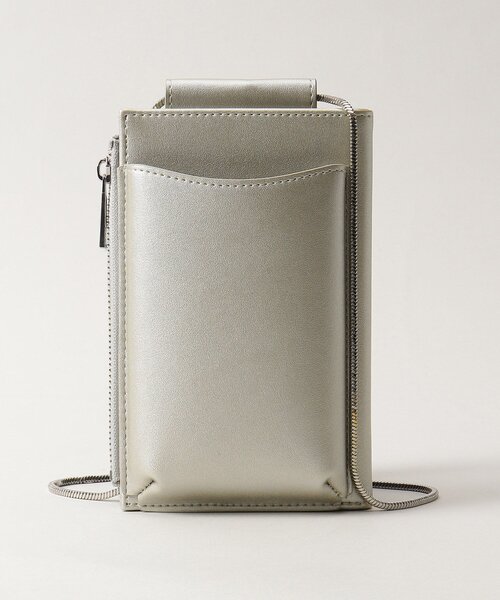 THE SHOP TK （ザ ショップ ティーケー ）の「◆ウォレットスマホミニショル（ショルダーバッグ・レディース・ホワイト系8/グリーン/ベージュ系その他2/ブラック系5/ブラック/ブルー/グレー系4/シルバー・00）」の8枚目の写真