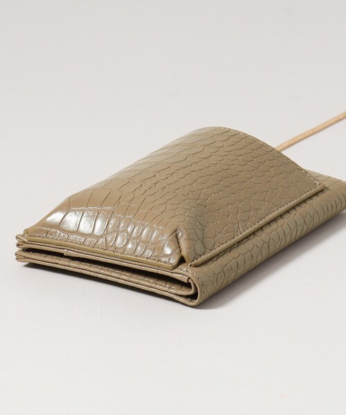 THE SHOP TK （ザ ショップ ティーケー ）の「◆ウォレットスマホミニショル（ショルダーバッグ・レディース・ホワイト系8/グリーン/ベージュ系その他2/ブラック系5/ブラック/ブルー/グレー系4/シルバー・00）」の13枚目の写真