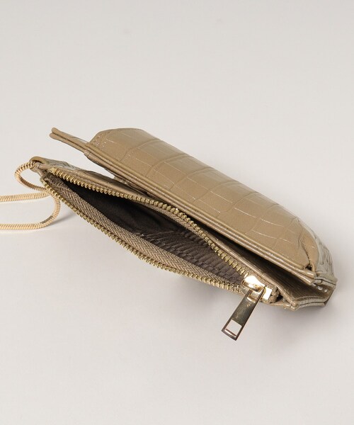 THE SHOP TK （ザ ショップ ティーケー ）の「◆ウォレットスマホミニショル（ショルダーバッグ・レディース・ホワイト系8/グリーン/ベージュ系その他2/ブラック系5/ブラック/ブルー/グレー系4/シルバー・00）」の22枚目の写真