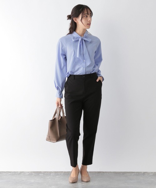 バリエーションボータイシャツ ブラック YOHJI YAMAMOTO Black Scandal Oxford Work Overalls Yohji Yamamoto