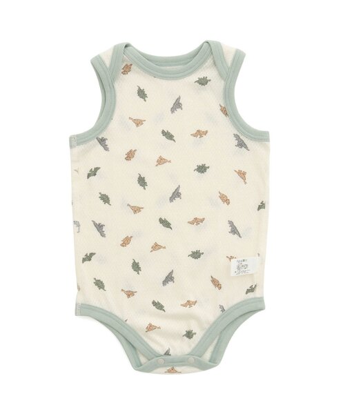 apres les cours（アプレレクール）の「ベビーメッシュ肌着（肌着・キッズ・イエロー/アイボリー・70/80）」の2枚目の写真