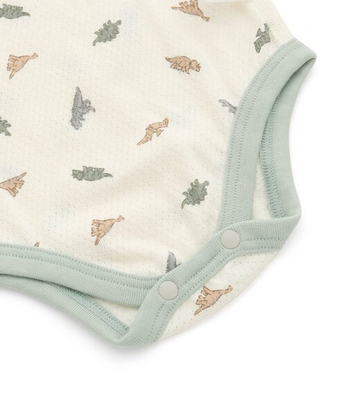 apres les cours（アプレレクール）の「ベビーメッシュ肌着（肌着・キッズ・イエロー/アイボリー・70/80）」の8枚目の写真