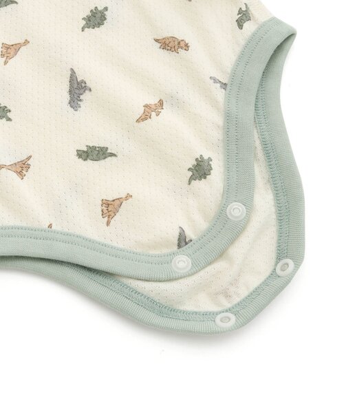 apres les cours（アプレレクール）の「ベビーメッシュ肌着（肌着・キッズ・イエロー/アイボリー・70/80）」の9枚目の写真