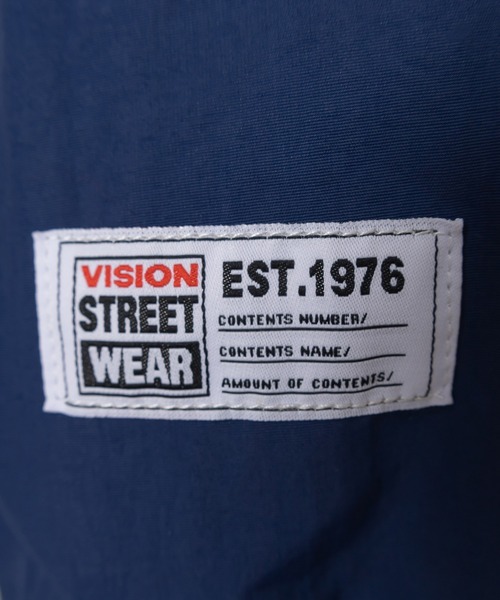 VISION STREET WEAR(ヴィジョンストリートウェア)の「【VISION STREET WEAR/ヴィジョンストリートウェア】ナイロンハーフZIPプルオーバー/アノラック/ビッグシルエット(ナイロンジャケット・メンズ・グリーン/ブラック/ネイビー・M/L)」の10枚目の写真