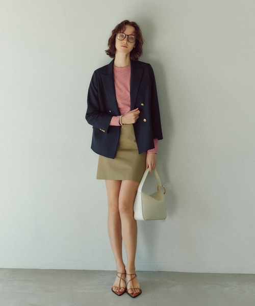 Mila Owen（ミラオーウェン）の「オーバルモチーフホーボーバッグ（ハンドバッグ・レディース・グリーン/ブラック/アイボリー/キャメル・FREE）」の14枚目の写真