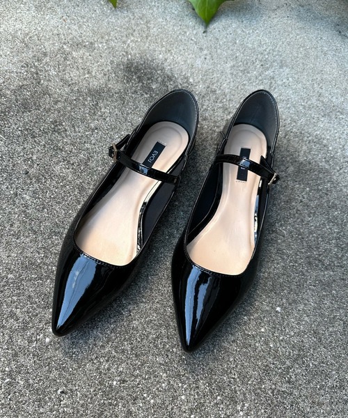 DouDou（ドゥドゥ）の「メリージェーンローヒールパンプス（パンプス・レディース・シルバー/ブラック/ベージュ・23cm/24cm）」の5枚目の写真