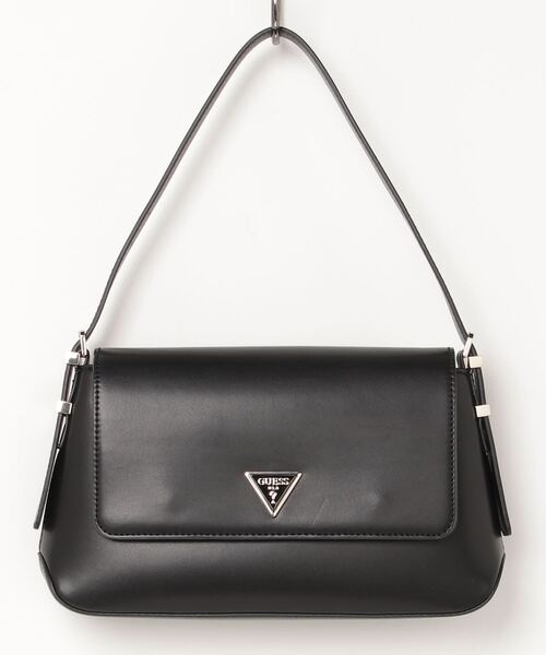 Guess（ゲス）の「DESIDERIA Flap Shoulder Bag ハンドバッグ ショルダーバッグ レディース（ショルダーバッグ・レディース・ホワイト/ライトグリーン/ブラック・ONE SIZE）」の5枚目の写真