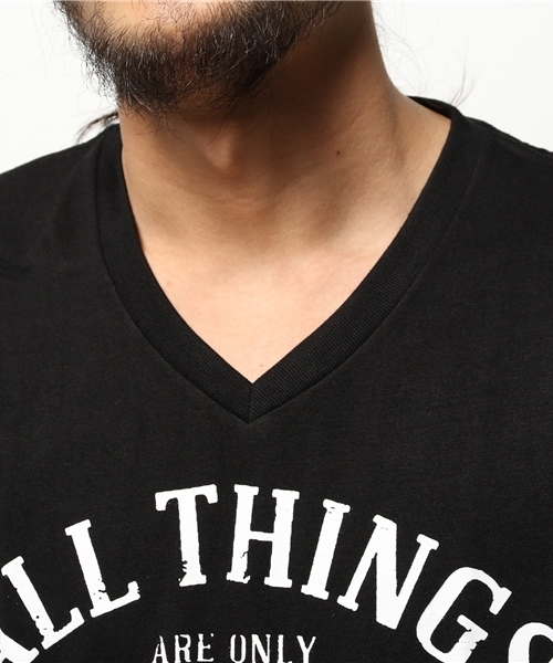 VENCEEXCHANGE（ヴァンスエクスチェンジ）の「グラスレディープリント半袖Tシャツ       （Tシャツ/カットソー・メンズ・オフホワイト/ブラック/ネイビー・SMALL/LARGE/MEDIUM）」の5枚目の写真