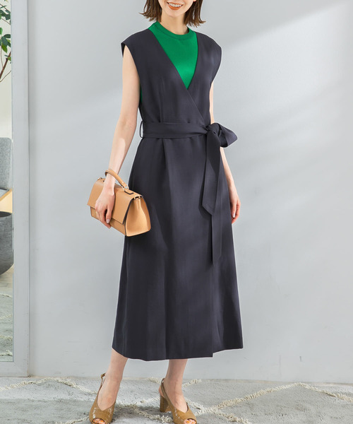 URBAN RESEARCH ROSSO 3WAYVネックジレワンピース URBAN RESEARCH ROSSO（アーバンリサーチロッソ）の「3WAY V