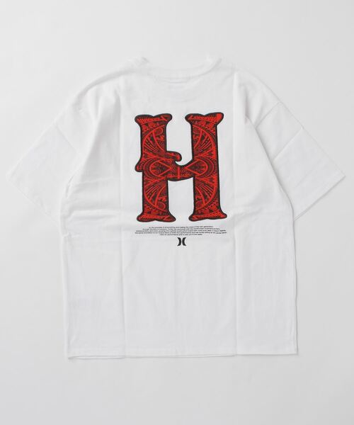 Hurley (ハーレー)の「Hurley/ハーレー バックプリントTシャツ オーバーサイズ トライバル柄/クルーネック半袖tシャツ コットンTee MSS2310013(Tシャツ/カットソー・メンズ・ホワイト/ブラウン/ブラック・S/M/L)」の18枚目の写真