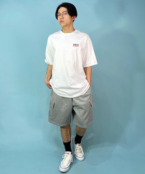 Hurley (ハーレー)の「Hurley/ハーレー バックプリントTシャツ オーバーサイズ トライバル柄/クルーネック半袖tシャツ コットンTee MSS2310013(Tシャツ/カットソー・メンズ・ホワイト/ブラウン/ブラック・S/M/L)」の10枚目の写真