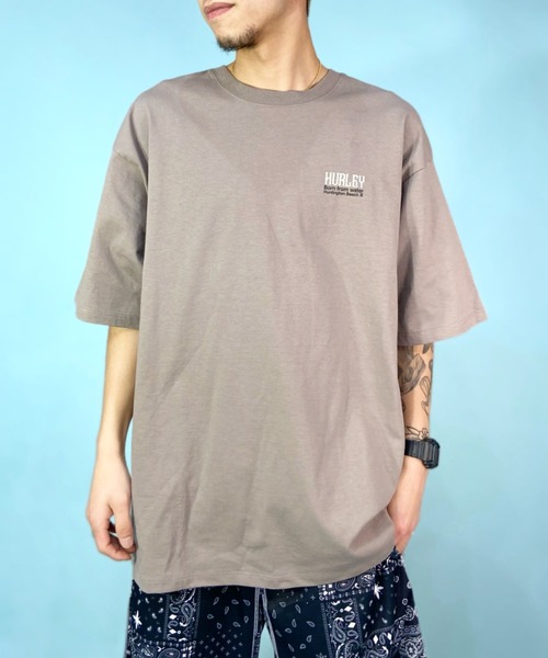 Hurley (ハーレー)の「Hurley/ハーレー バックプリントTシャツ オーバーサイズ トライバル柄/クルーネック半袖tシャツ コットンTee MSS2310013(Tシャツ/カットソー・メンズ・ホワイト/ブラウン/ブラック・S/M/L)」の22枚目の写真