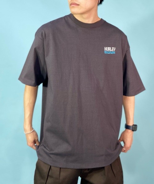 Hurley (ハーレー)の「Hurley/ハーレー バックプリントTシャツ オーバーサイズ トライバル柄/クルーネック半袖tシャツ コットンTee MSS2310013(Tシャツ/カットソー・メンズ・ホワイト/ブラウン/ブラック・S/M/L)」の15枚目の写真