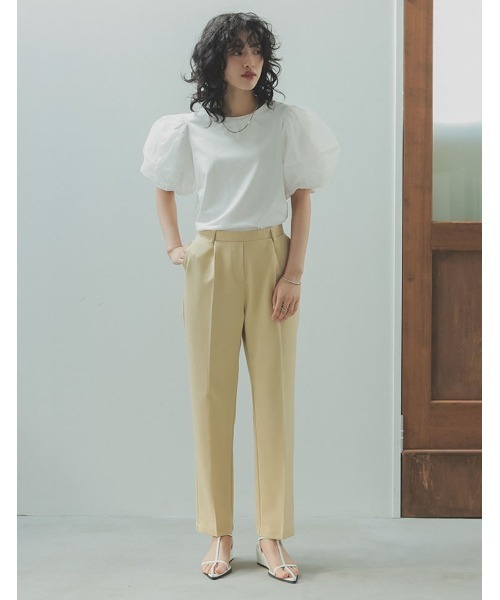 Re:EDIT（リエディ）の「[神山まりあさん着用][2024SS COLLECTION][小さい/大きいサイズ有]Tストラップウェッジソールサンダル（サンダル・レディース・シルバー/ホワイト/キャメル/ブラック/ゴールド・LARGE/SMALL/X-LARGE/X-SMALL/XX-LARGE/MEDIUM）」の15枚目の写真