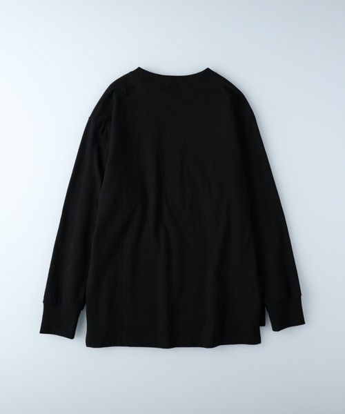 CAMP7(キャンプセブン)の「【CAMP7】ポケットロゴロンT(Tシャツ/カットソー・レディース・ホワイト/ブラック・M/L)」の3枚目の写真