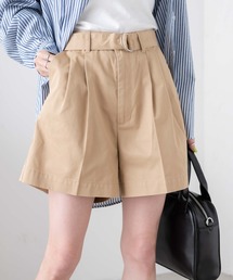WEGO | WEGO/ベルト付タックショートパンツ(その他パンツ)