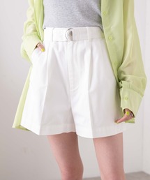 WEGO | WEGO/ベルト付タックショートパンツ(その他パンツ)