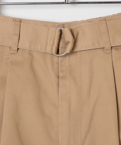 WEGO（ウィゴー）の「WEGO/ベルト付タックショートパンツ（その他パンツ・レディース・ホワイト/ベージュ/ブラック・FREE）」の22枚目の写真