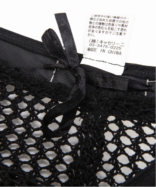 CONTROL FREAK / CTFK（コントロールフリーク）の「CONTROL FREAK(コントロールフリーク)透かしサーモハット（ハット・レディース・ブラック/ベージュ・FREE）」の3枚目の写真