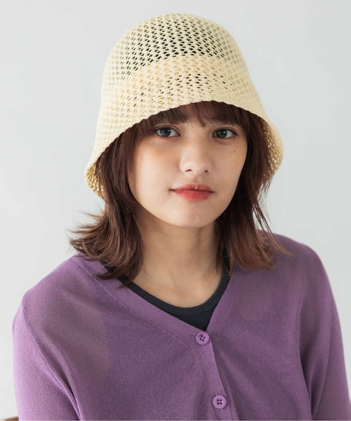 CONTROL FREAK / CTFK（コントロールフリーク）の「CONTROL FREAK(コントロールフリーク)透かしサーモハット（ハット・レディース・ブラック/ベージュ・FREE）」の6枚目の写真