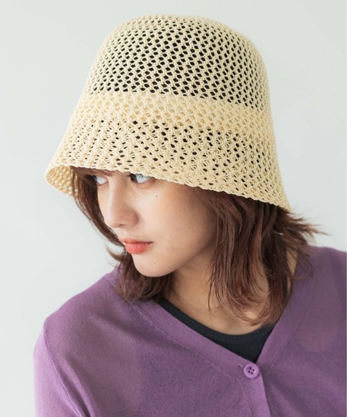 CONTROL FREAK / CTFK（コントロールフリーク）の「CONTROL FREAK(コントロールフリーク)透かしサーモハット（ハット・レディース・ブラック/ベージュ・FREE）」の5枚目の写真