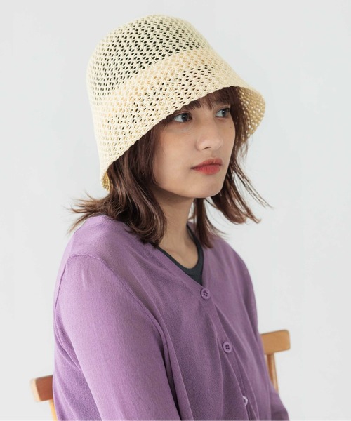 CONTROL FREAK / CTFK（コントロールフリーク）の「CONTROL FREAK(コントロールフリーク)透かしサーモハット（ハット・レディース・ブラック/ベージュ・FREE）」の13枚目の写真