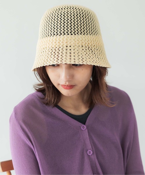 CONTROL FREAK / CTFK（コントロールフリーク）の「CONTROL FREAK(コントロールフリーク)透かしサーモハット（ハット・レディース・ブラック/ベージュ・FREE）」の10枚目の写真