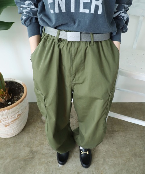 Liberaiders（リベレイダース）の「Liberaiders/リベレイダース EMBOSS LOGO BELT ガチャベルト ロゴベルト（ベルト・メンズ・グレー/ブラック・FREE）」の13枚目の写真