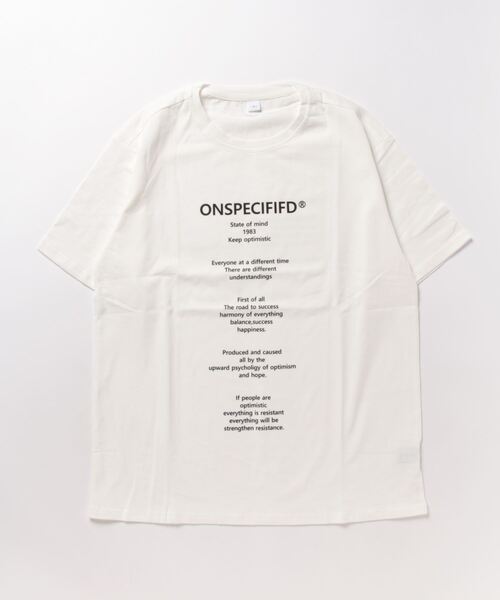 LOPASS(ロパス)の「半袖ロゴビックTシャツ(Tシャツ/カットソー・レディース・ホワイト/ブラック・S/M)」の12枚目の写真