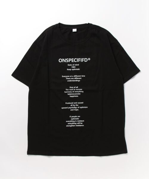 LOPASS(ロパス)の「半袖ロゴビックTシャツ(Tシャツ/カットソー・レディース・ホワイト/ブラック・S/M)」の11枚目の写真