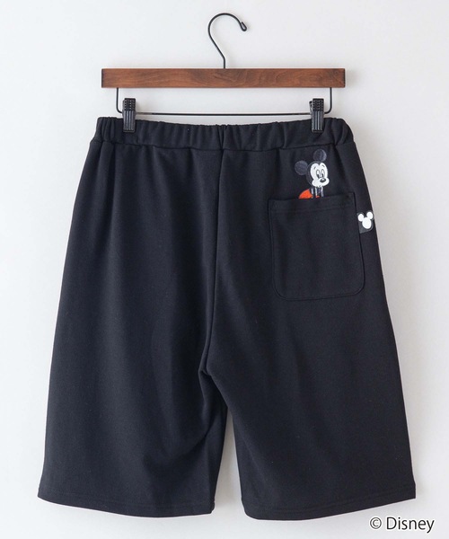 Disney(ディズニー)の「【DISNEY/ディズニー】 【MICKEY MOUSE/ミッキーマウス】別注 ミニ裏毛 スウェット ショートパンツ(その他パンツ・メンズ・ブラック/杢グレー・SMALL/MEDIUM/LARGE/X-LARGE)」の9枚目の写真