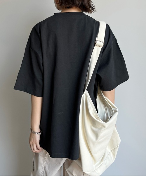 CPCM(シーピーシーエム)の「ヘビーウェイトヘンリーネックT(Tシャツ/カットソー・メンズ・ブラック/オフホワイト/グリーン・MEDIUM/LARGE)」の10枚目の写真