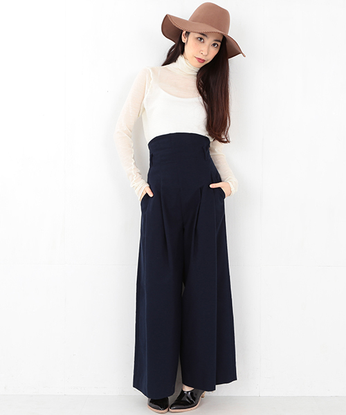 Ray BEAMS（レイビームス）の「RBS / ロングブリム ハット（ハット・レディース・ベージュ/オリーブ/ネイビー・ONE SIZE）」の10枚目の写真