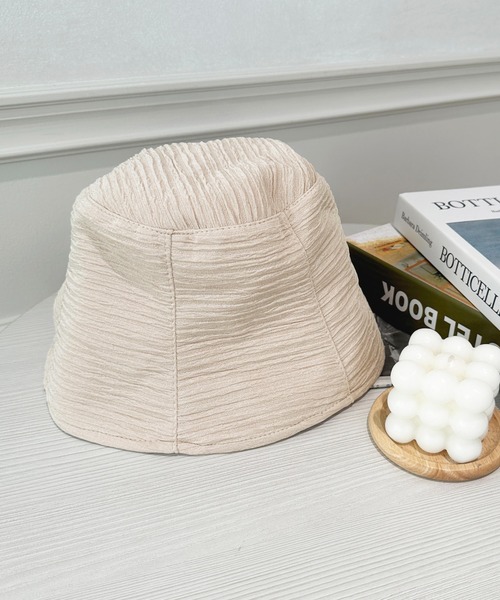 apres jour（アプレジュール）の「【apres jour×ARIAZ】シンプルバケットハット（ハット・レディース・ブラック/アイボリー・FREE）」の9枚目の写真