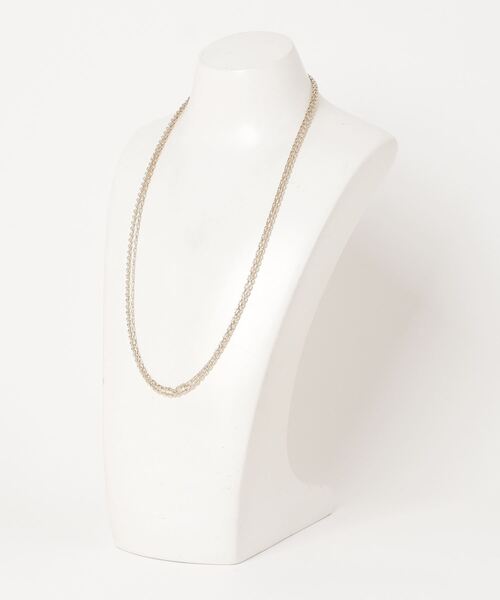 FACTOTUM（ファクトタム）の「【FACTOTUM】ダブルチェーンネックレス（ネックレス・メンズ・シルバー/ゴールド・FREE）」の5枚目の写真