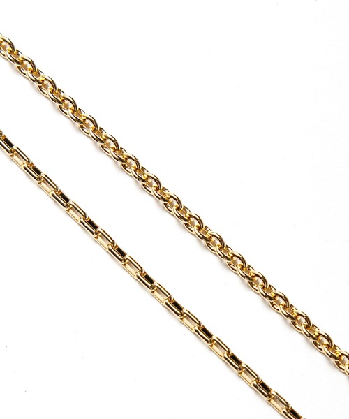 FACTOTUM（ファクトタム）の「【FACTOTUM】ダブルチェーンネックレス（ネックレス・メンズ・シルバー/ゴールド・FREE）」の10枚目の写真