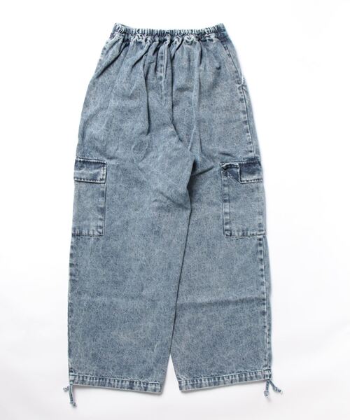 CECIL McBEE（セシルマクビー）の「２WAYカーゴパンツ（カーゴパンツ・レディース・ネイビー/サックスブルー・LARGE/MEDIUM）」の3枚目の写真