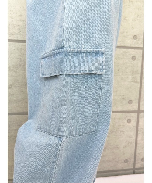 CECIL McBEE（セシルマクビー）の「２WAYカーゴパンツ（カーゴパンツ・レディース・ネイビー/サックスブルー・LARGE/MEDIUM）」の13枚目の写真