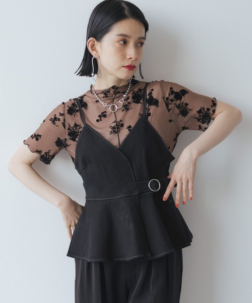 HARE デニムビスチェ HARE（ハレ）の「デニムビスチェ(HARE)（ベスト）」 - WEAR