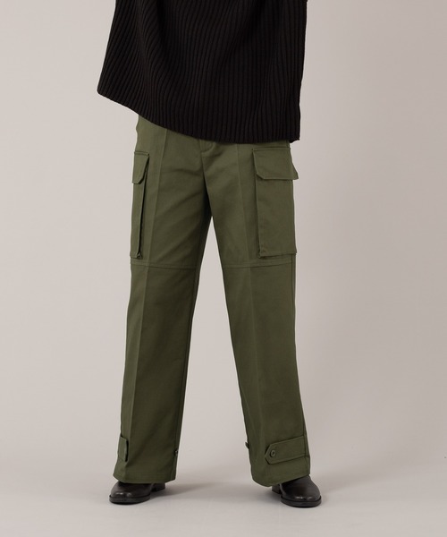 selle glant（セレグランテ）の「MILITARY CARGO PANTS/ミリタリーカーゴパンツ（カーゴパンツ・メンズ・ダークグレー/カーキ・MEDIUM/LARGE）」の17枚目の写真